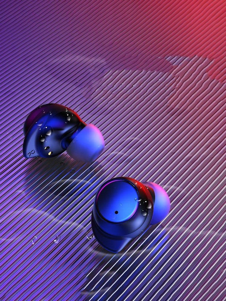 Bluetooth Headset Sports To Work Earbuds Running Binaural - The Tech Heaven