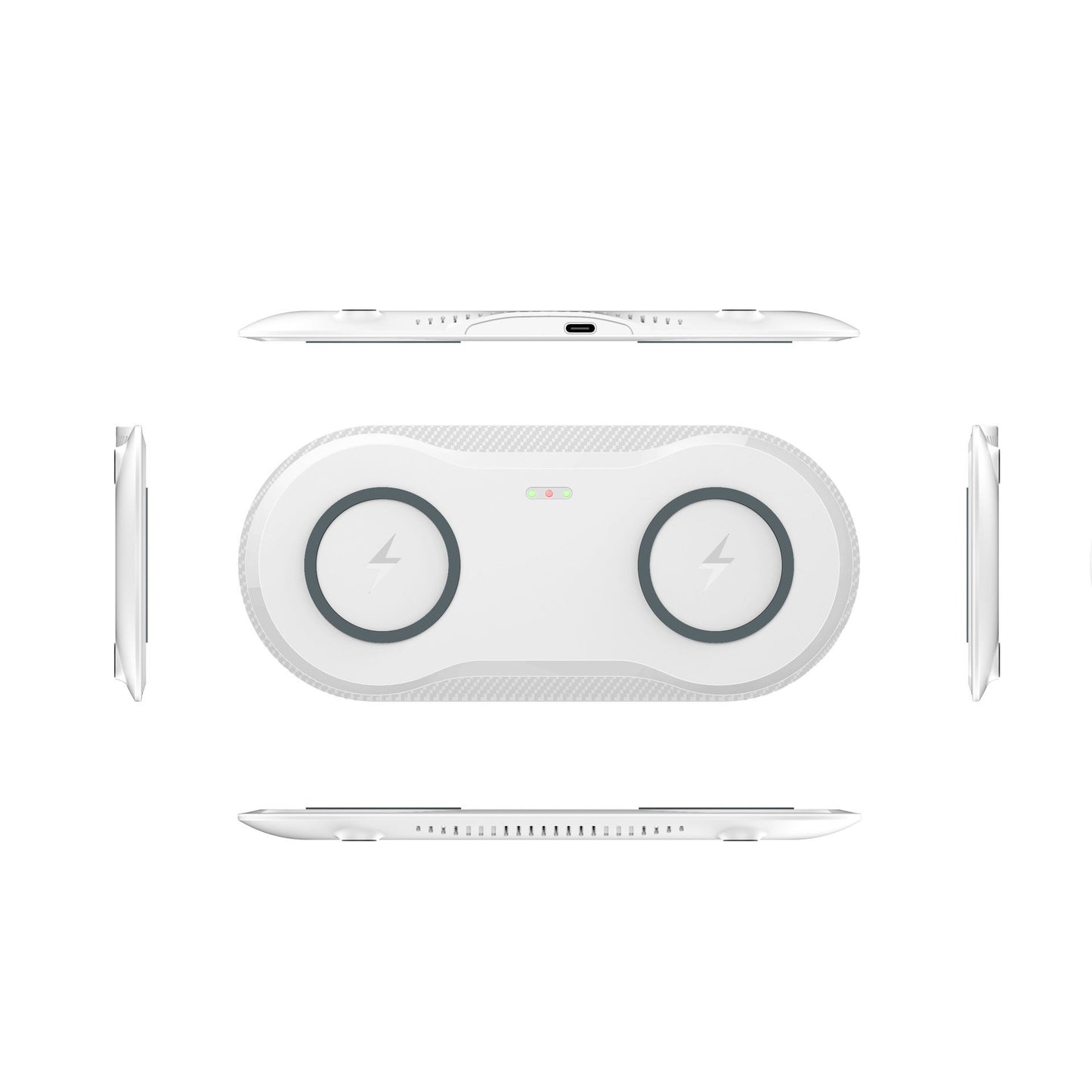 Wireless Charger Dual Mobile Phone Charger - The Tech Heaven