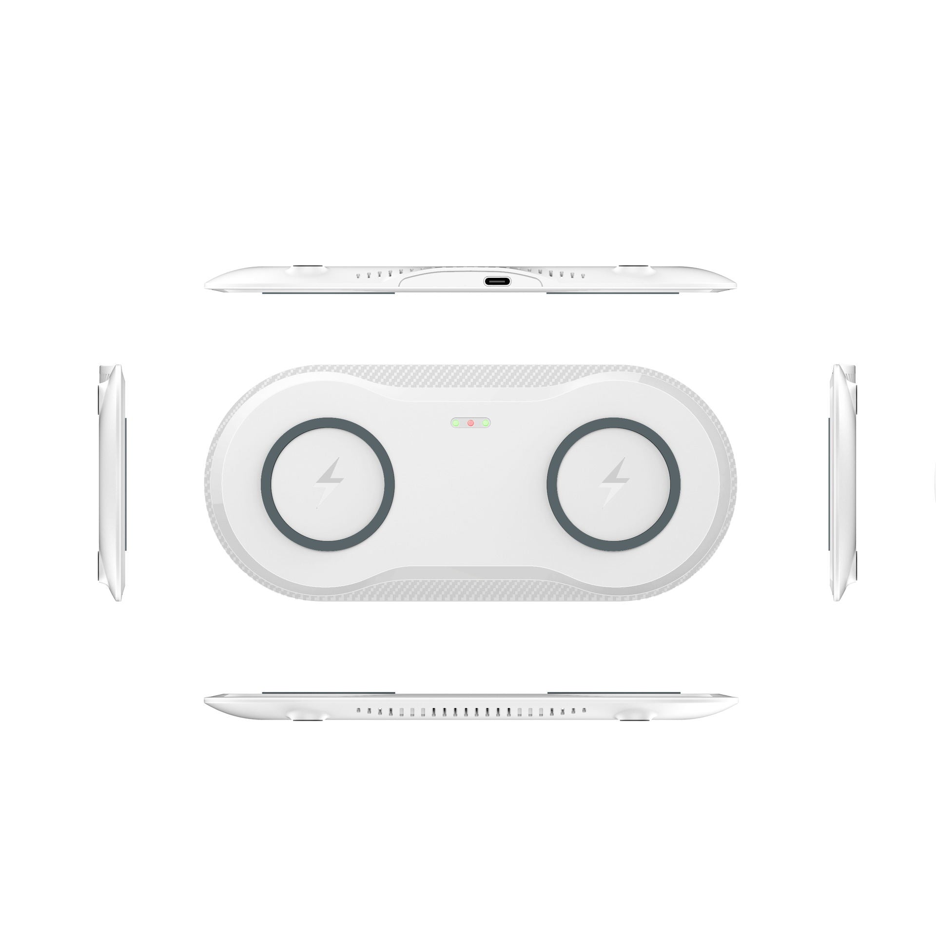 Wireless Charger Dual Mobile Phone Charger - The Tech Heaven