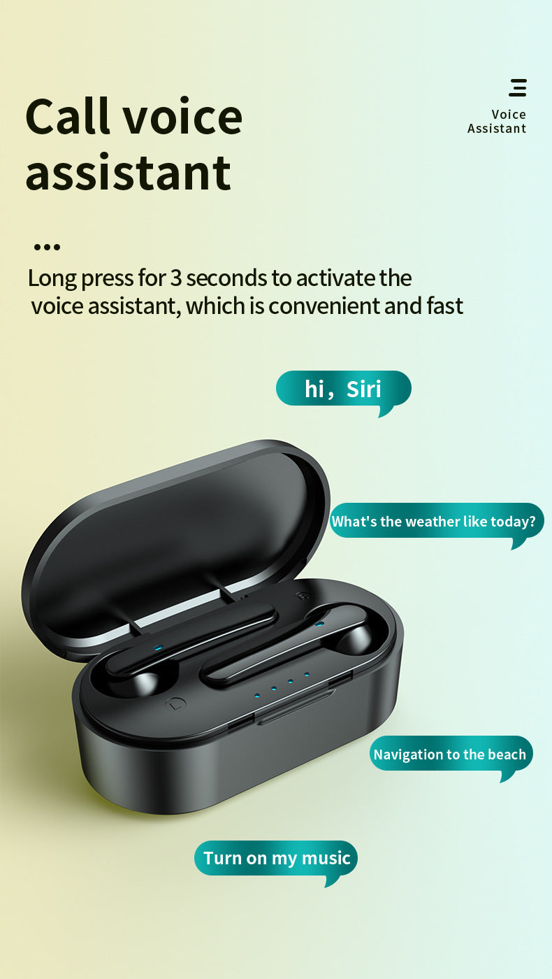 Y9 Bluetooth Earbuds 5.0 TWS Wireless Headphone - The Tech Heaven