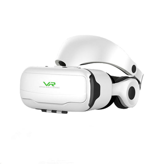 Head-mounted Adjustable HD VR Glasses With Headset - The Tech Heaven