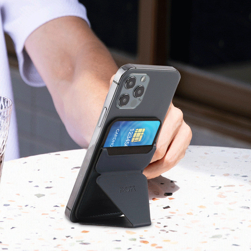 Magnetic Card Holder Mobile Phone Holder - The Tech Heaven