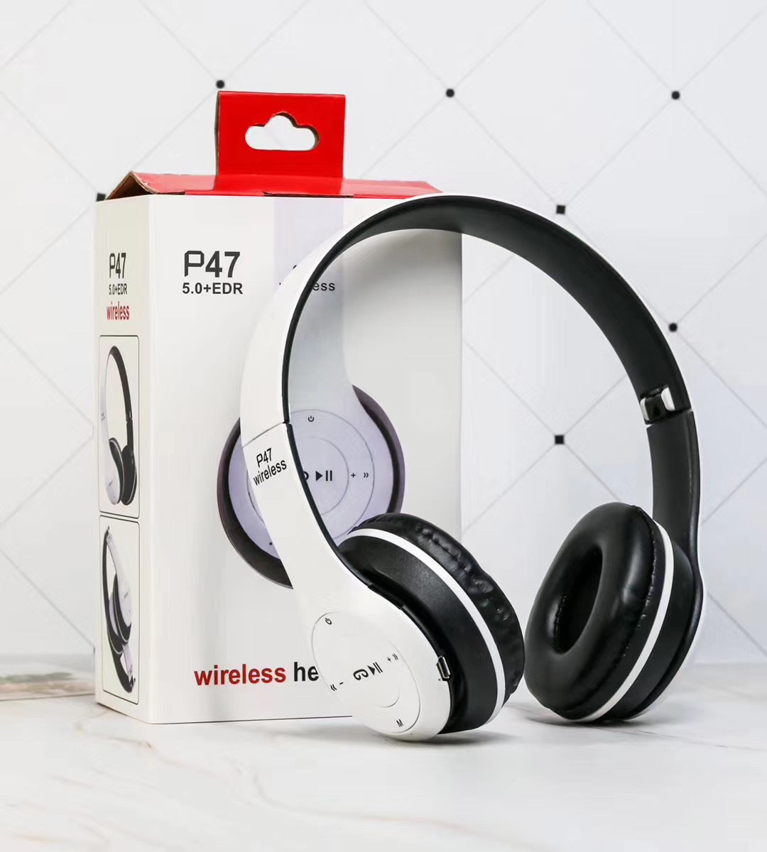 Wireless Headset Foldable Stereo Bass Bluetooth Headphones - The Tech Heaven