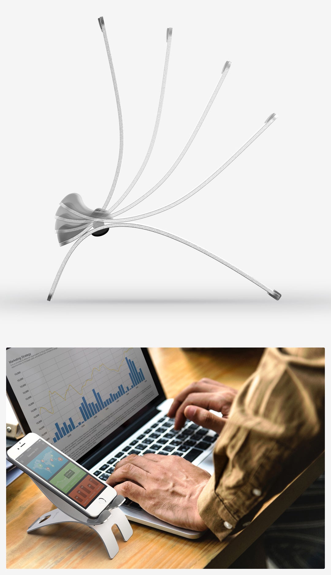 IQUNIX Mobile Phone Holder - The Tech Heaven