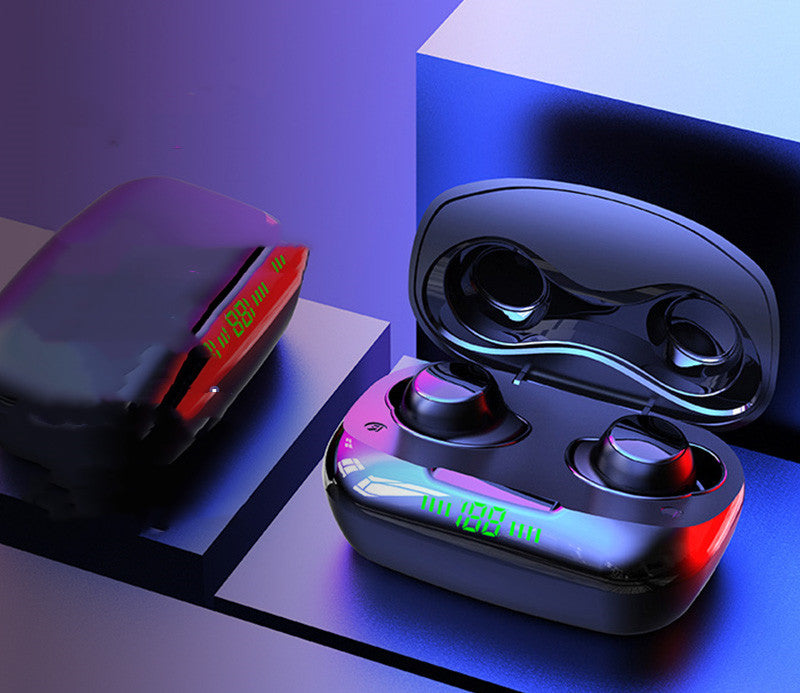 Bluetooth Headset Sports To Work Earbuds Running Binaural - The Tech Heaven