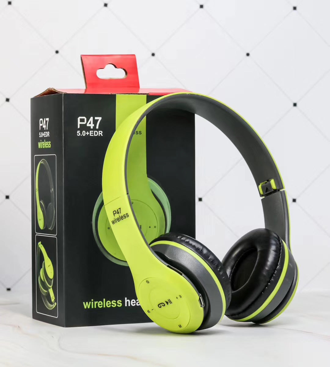 Wireless Headset Foldable Stereo Bass Bluetooth Headphones - The Tech Heaven