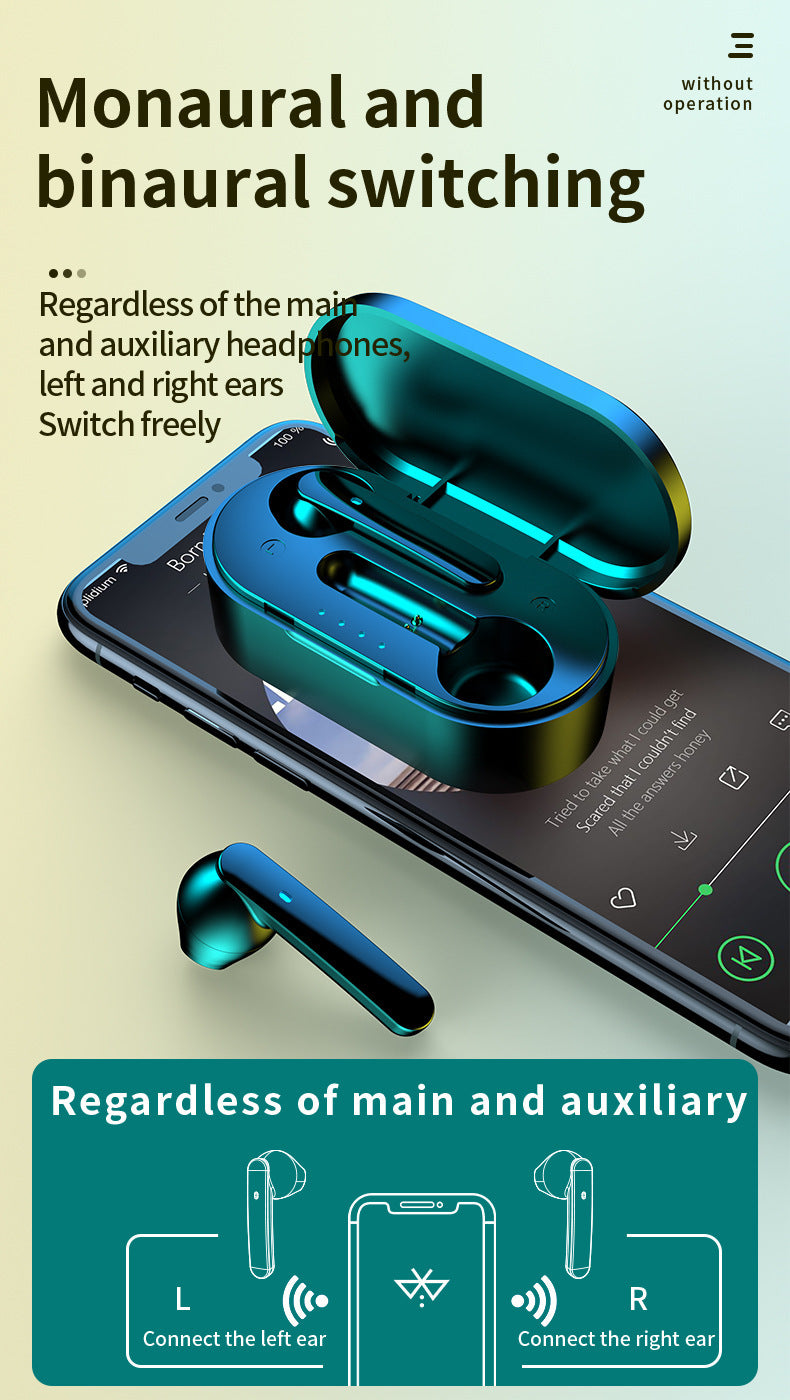 Y9 Bluetooth Earbuds 5.0 TWS Wireless Headphone - The Tech Heaven