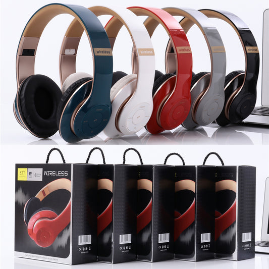 Head-mounted sports wireless folding headphones - The Tech Heaven