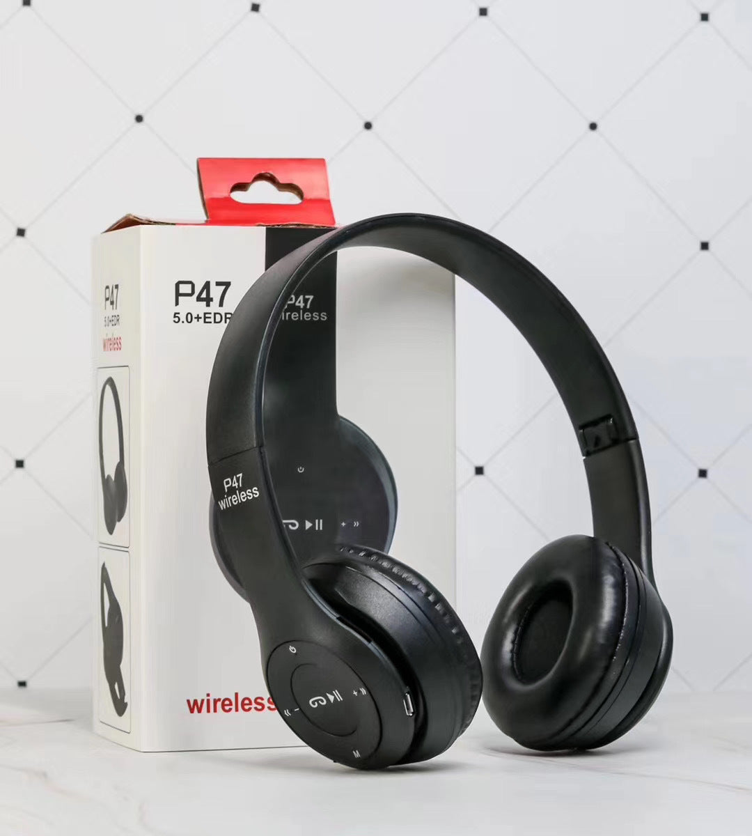 Wireless Headset Foldable Stereo Bass Bluetooth Headphones - The Tech Heaven
