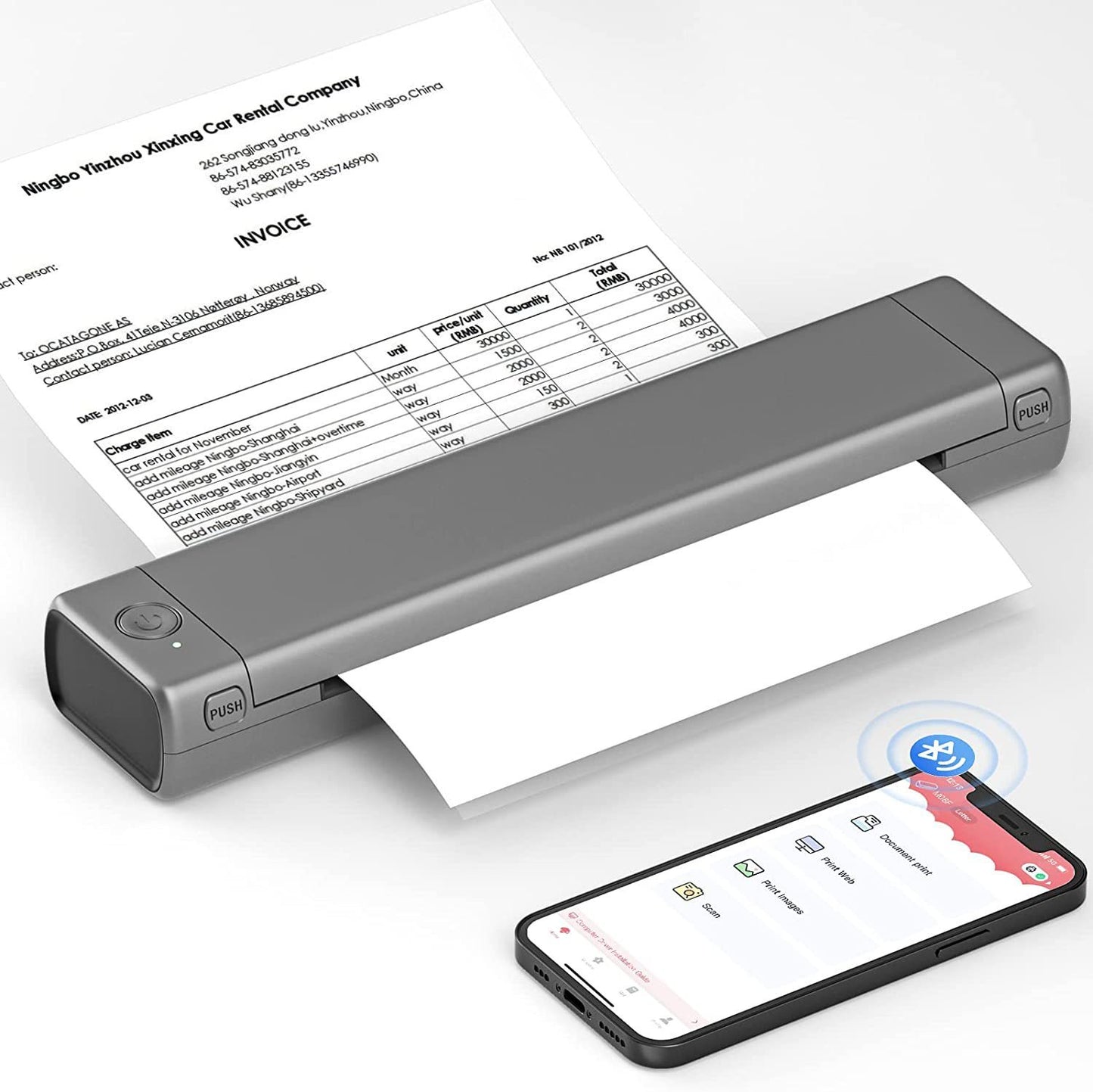 Portable A4 Thermal Printer
