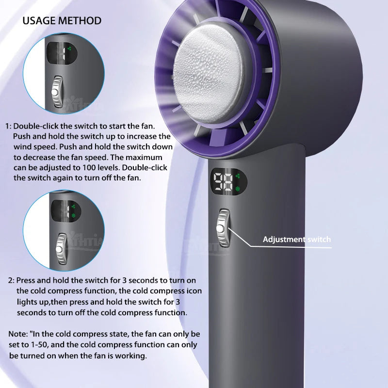 Portable Fan Cooling