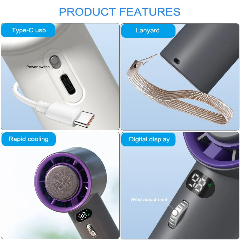 Portable Fan Cooling