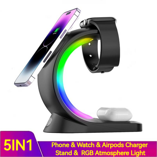 4 In 1 Magnetic Wireless Charger - The Tech Heaven