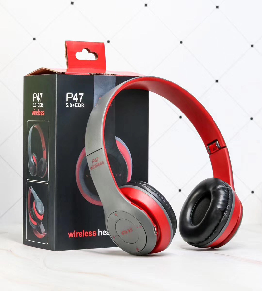 Wireless Headset Foldable Stereo Bass Bluetooth Headphones - The Tech Heaven