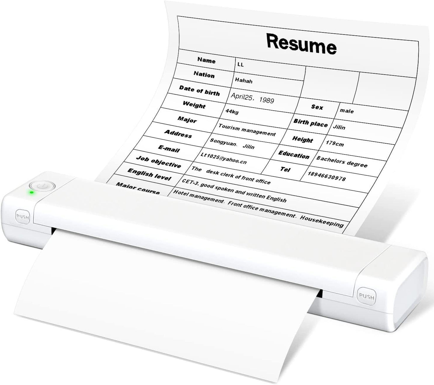 Portable A4 Thermal Printer