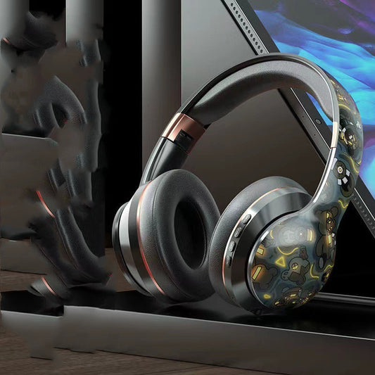 Wireless Bluetooth Headphone Head-mounted E-sports - The Tech Heaven